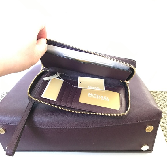 🌹🌸🚫OUTSTOCK🚫mk satchel set/wallet & crossbody - Picture 4 of 8